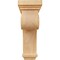 Ekena Millwork 5 1/2"W x 8 1/4"D x 16"H Scroll Corbel, Red Oak COR05X08X16SCRO - alternate 4